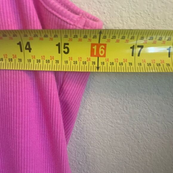 A new day pink ribbed poplin midi hi low dress women’s size xxl - Picture 4 of 6